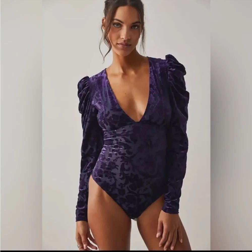 Free People Magic Hour Bodysuit Nwt M